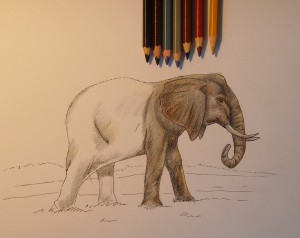 рисунок слона