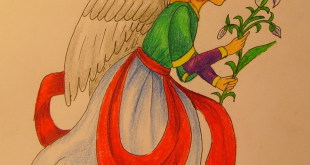 как нарисовать ангела
