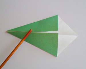 как сделать василёк из бумаги