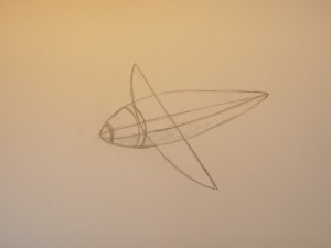 Рисование самолета