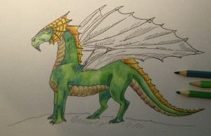как рисовать дракона