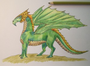 рисунок дракона