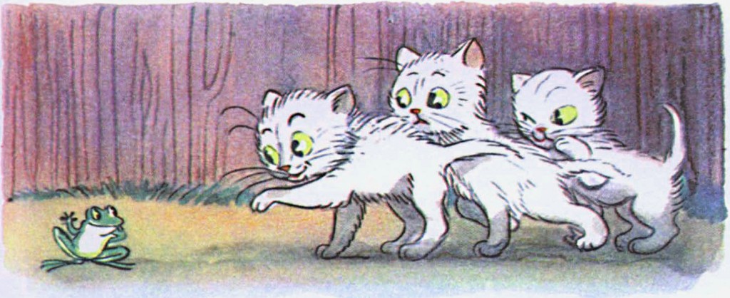 Сказка три котенка