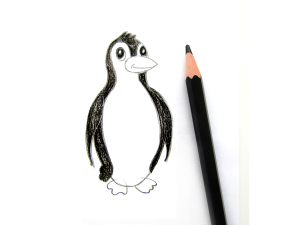 рисунок пингвина